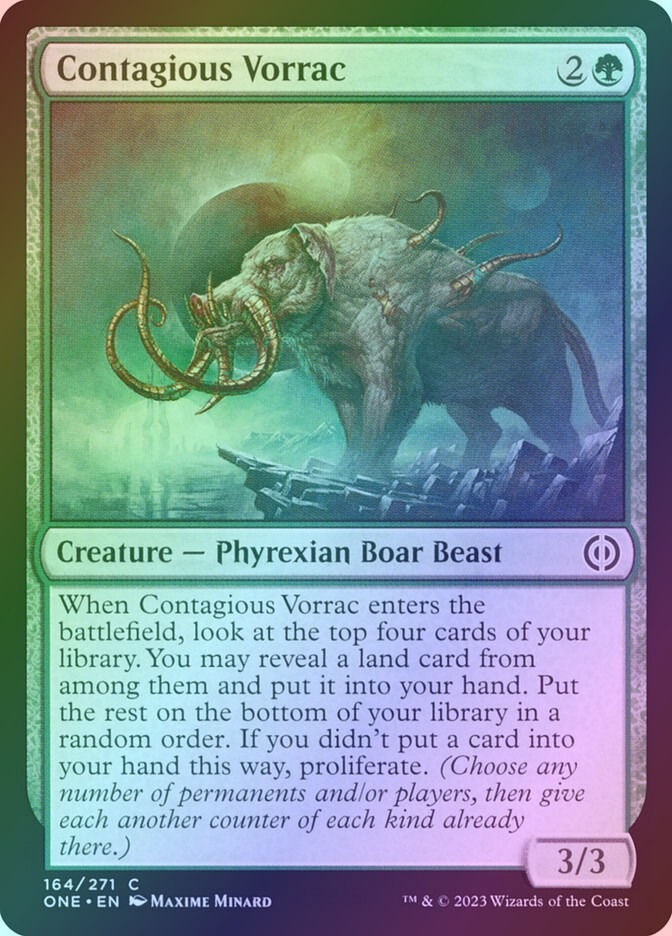 Contagious Vorrac (ONE) (164) / Foil