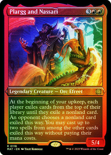 Plargg and Nassari (MAT) / Foil Etched