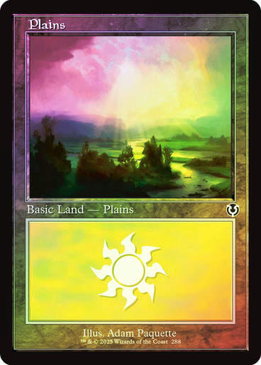 Plains (INR) (288) / Foil Retro