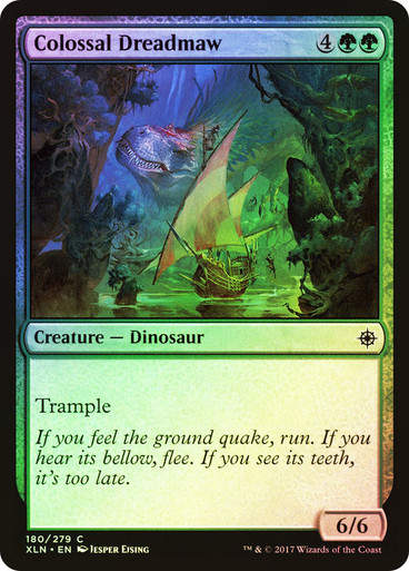 Colossal Dreadmaw (XLN) (180) / Foil
