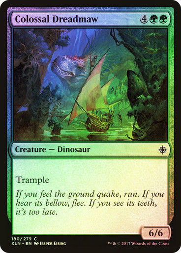 Colossal Dreadmaw (XLN) (180) / Foil