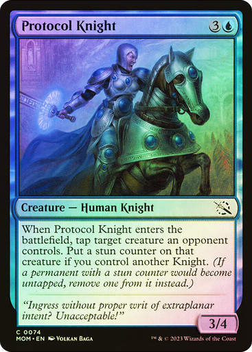 Protocol Knight (mom) / Foil