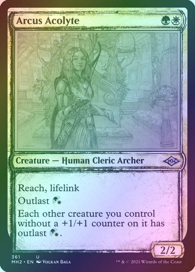 Arcus Acolyte (MH2) (361) / Showcase / Foil