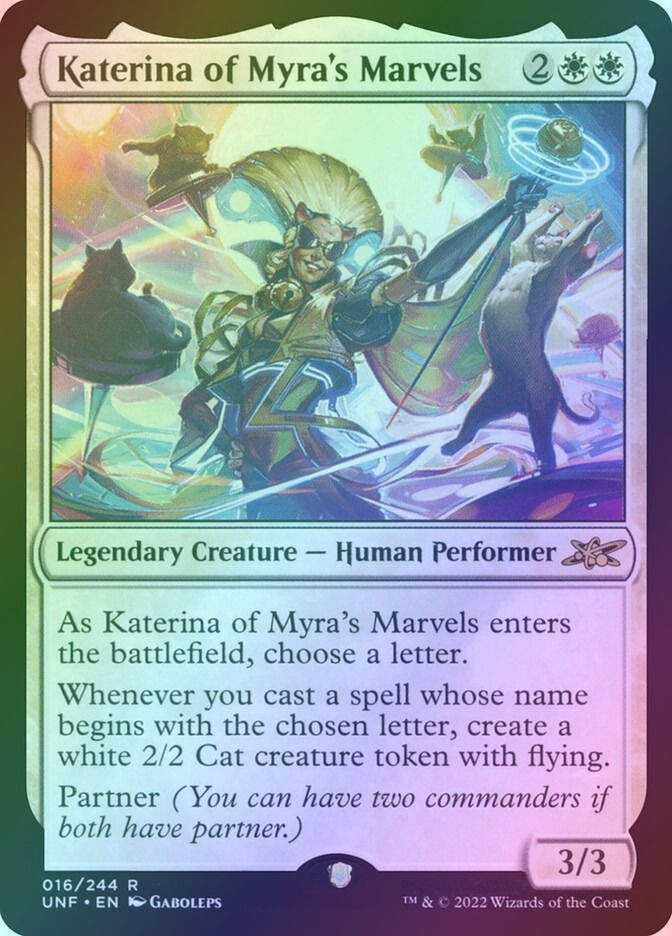 Katerina of Myra's Marvels (UNF) (16) / Foil