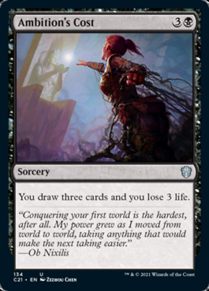 Ambition's Cost (C21)
