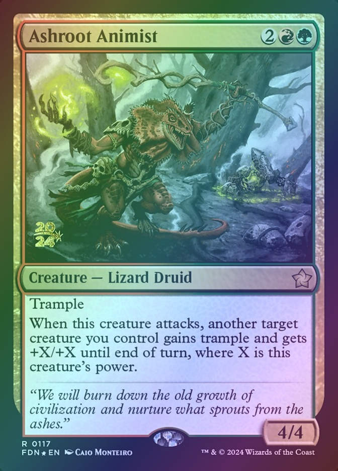 Ashroot Animist (PFDN) (117s) / Foil