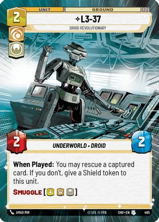L3-37 - Droid Revolutionary (Hyperspace) (SHD_#465)