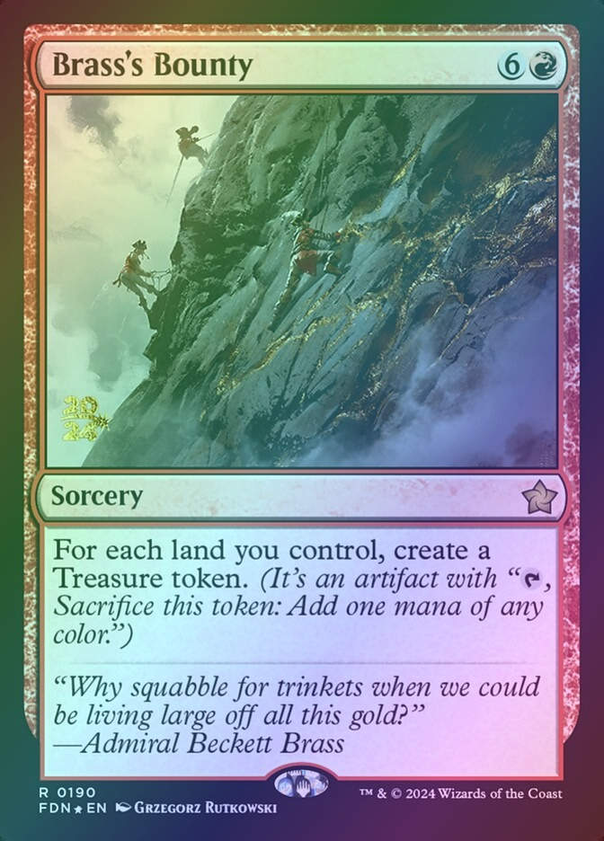 Brass's Bounty (PFDN) (190s) / Foil