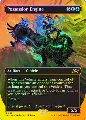 Possession Engine (DFT) (521) / Borderless  / First Place Foil