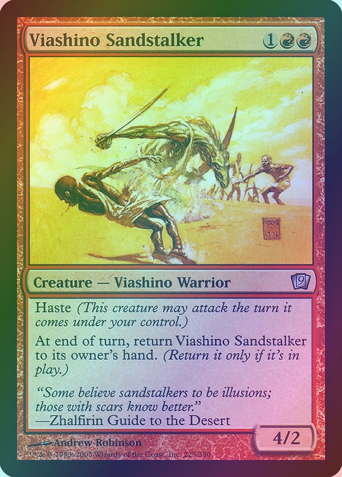 Viashino Sandstalker (9ED) (225★) / Foil