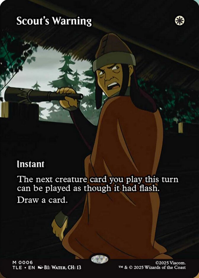 Scout's Warning (TLE) (6) / Borderless