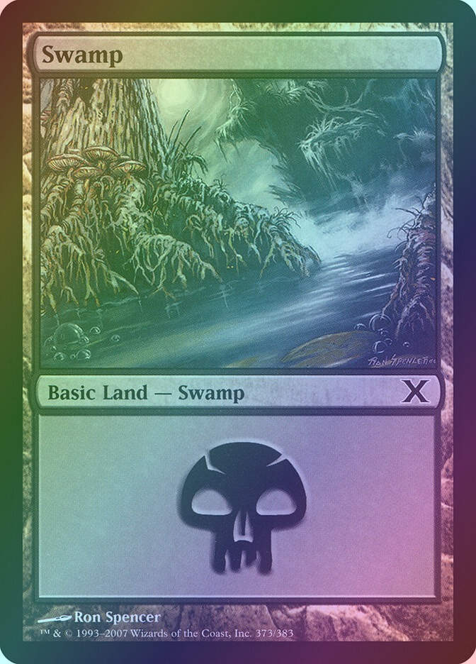 Swamp (10E) (373) / Foil