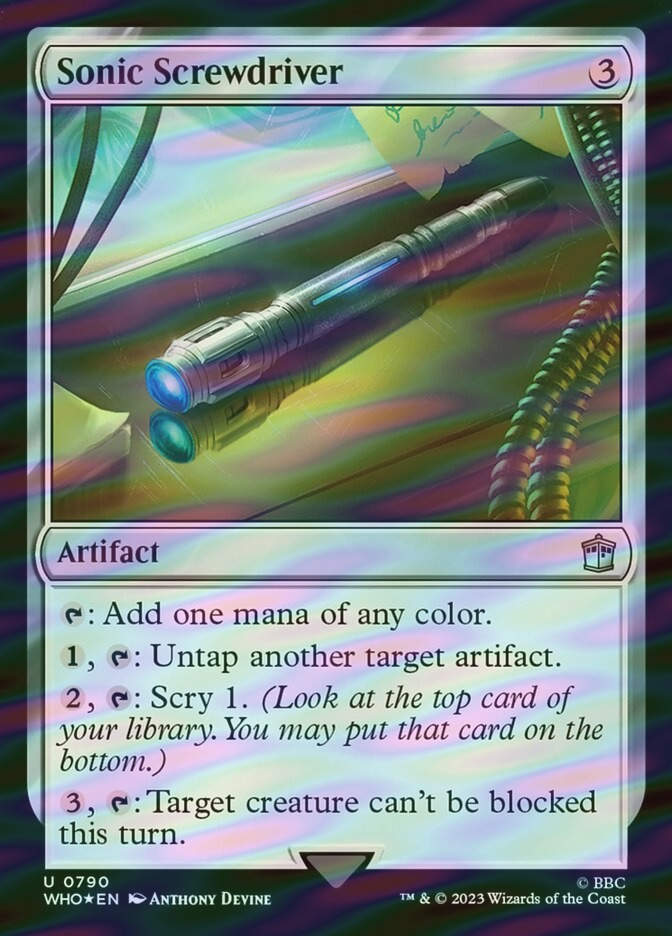 Sonic Screwdriver (WHO) (790) / Surge Foil