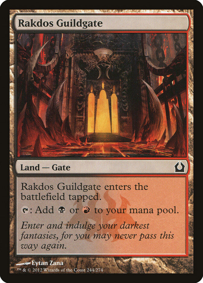 Rakdos Guildgate (RTR) (244)