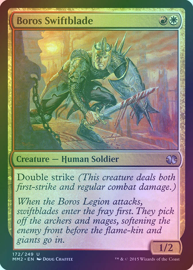 Boros Swiftblade (MM2) (172) / Foil
