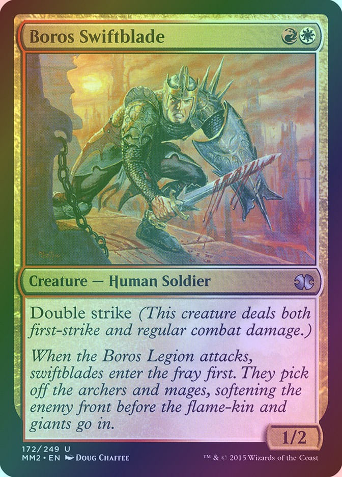 Boros Swiftblade (MM2) (172) / Foil