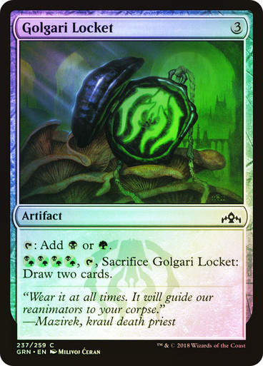Golgari Locket (GRN) (237) / Foil