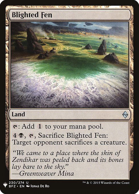 Blighted Fen (PLST) (BFZ-230)