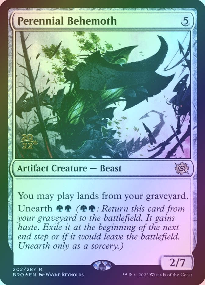 Perennial Behemoth (PBRO) (202s) / Foil