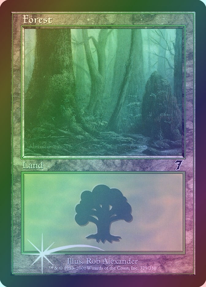 Forest (7ED) (329★) / Foil