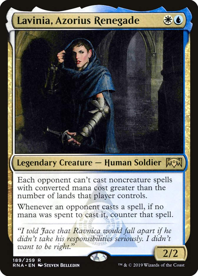 Lavinia, Azorius Renegade (RNA) (189)
