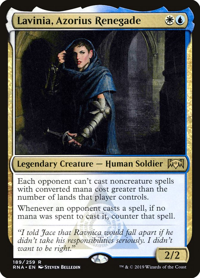 Lavinia, Azorius Renegade (RNA) (189)