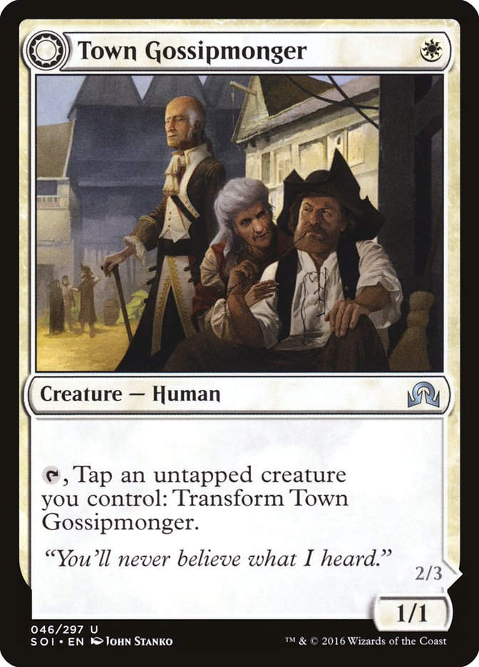 Town Gossipmonger // Incited Rabble (SOI) (46)