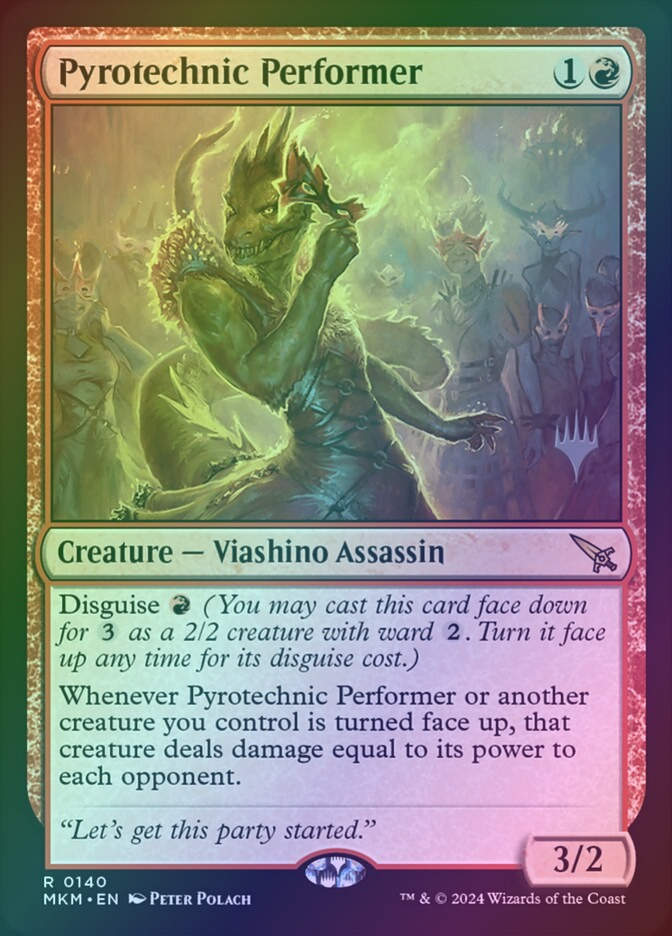 Pyrotechnic Performer (PMKM) (140p) / Foil