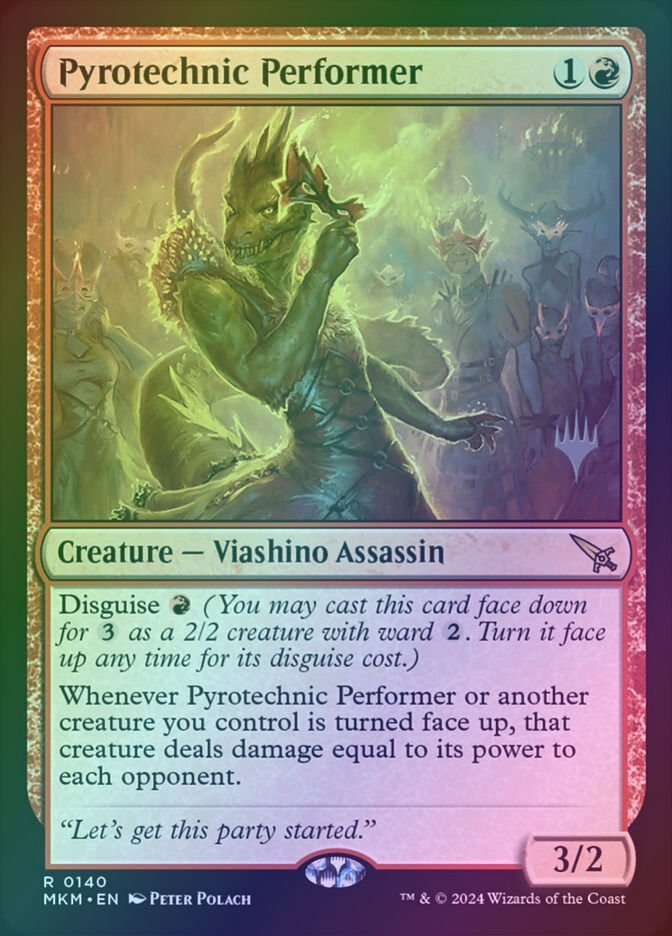 Pyrotechnic Performer (PMKM) (140p) / Foil