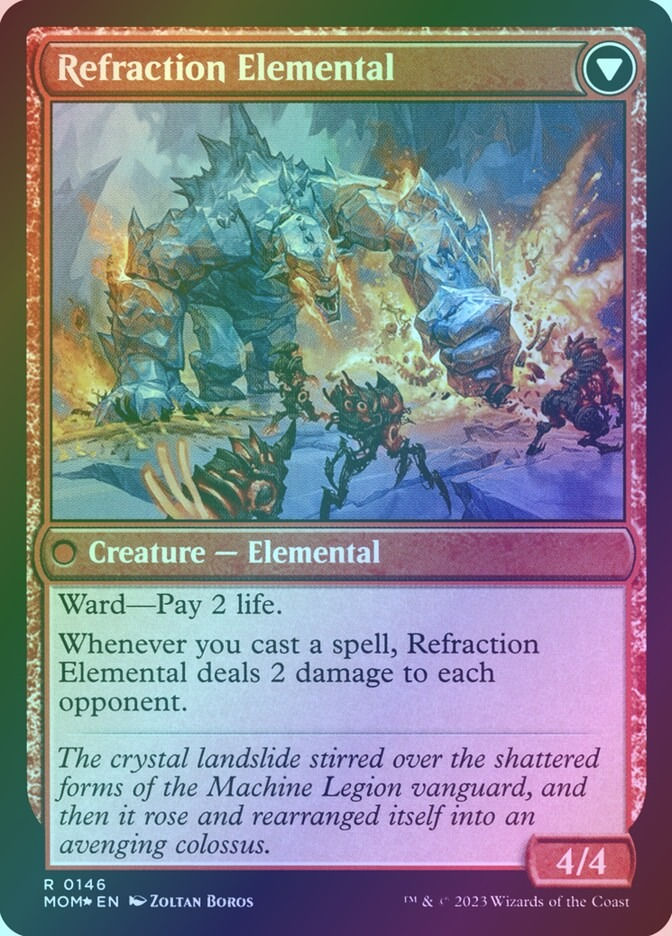 Invasion of Karsus // Refraction Elemental (PMOM) (146s) / Foil — cara 2 de 2