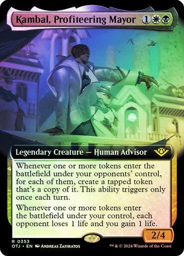 Kambal, Profiteering Mayor (otj) (353) / Foil Extended
