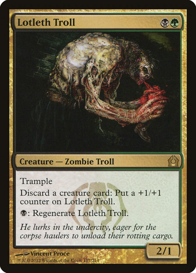 Lotleth Troll (RTR) (177)