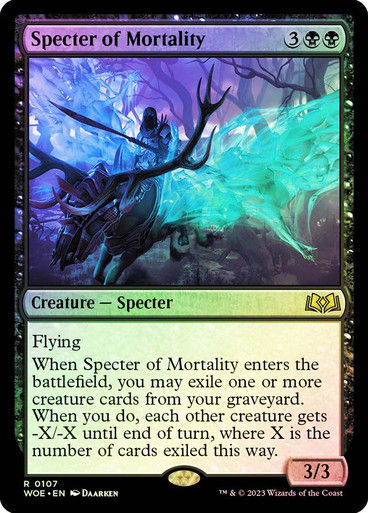 Specter of Mortality (woe) / Foil