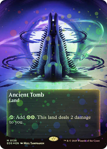 Ancient Tomb (EOS) (136) / Borderless Galaxy Foil