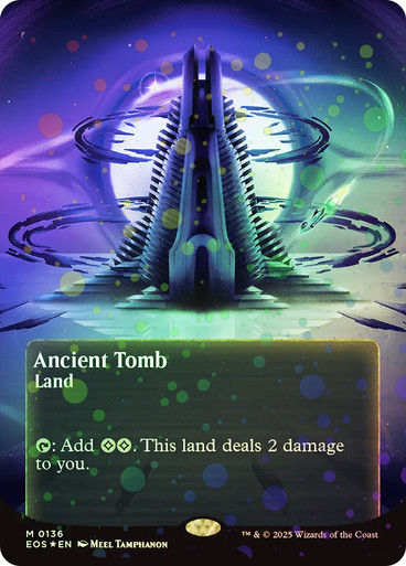 Ancient Tomb (EOS) (136) / Borderless Galaxy Foil