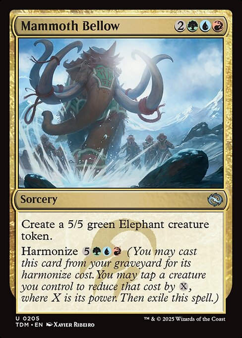 Mammoth Bellow (TDM) (205)