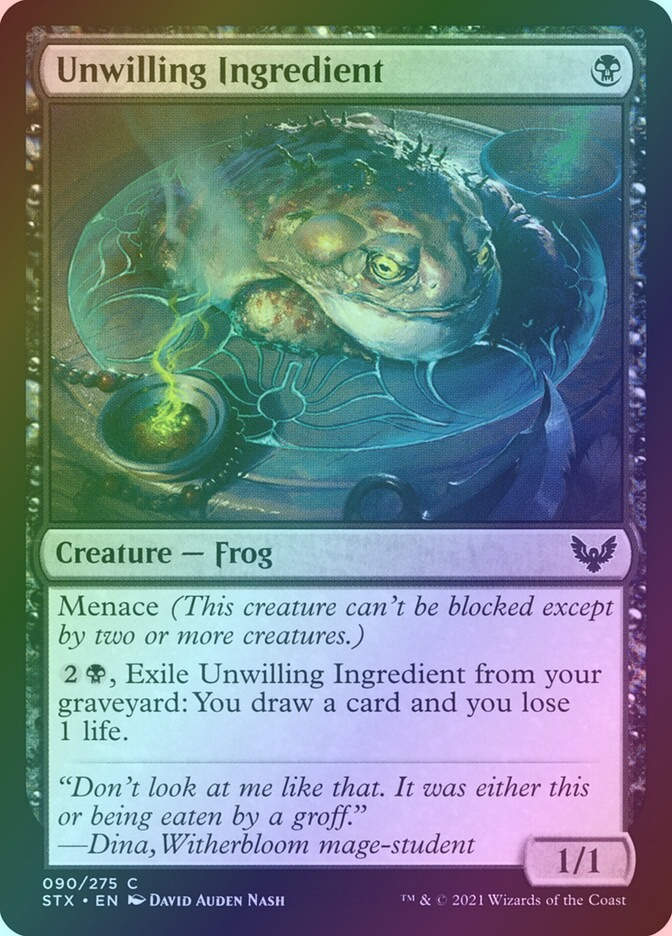 Unwilling Ingredient (STX) (90) / Foil