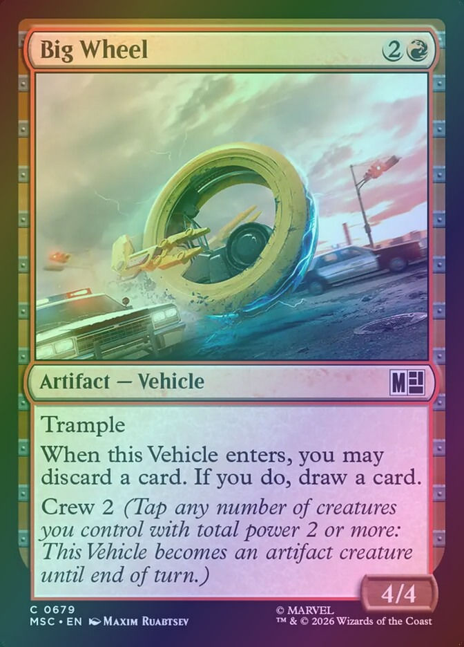Big Wheel (MSC) (679) / Foil