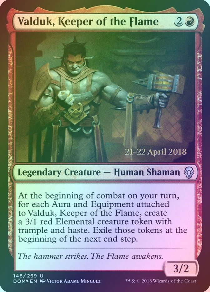 Valduk, Keeper of the Flame (PDOM) (148s) / Foil