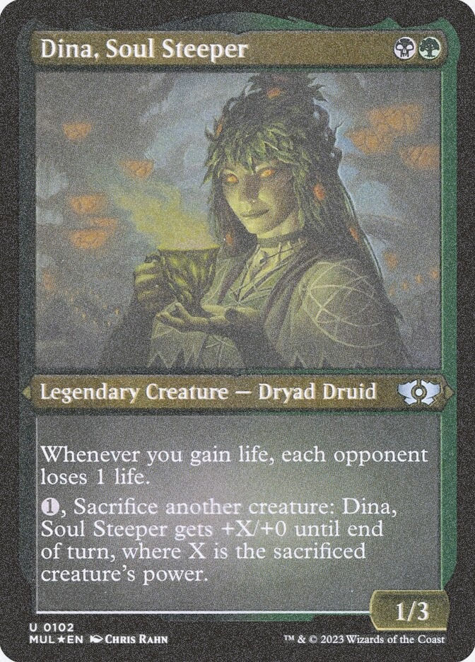 Dina, Soul Steeper (MUL) (102) / Foil Etched