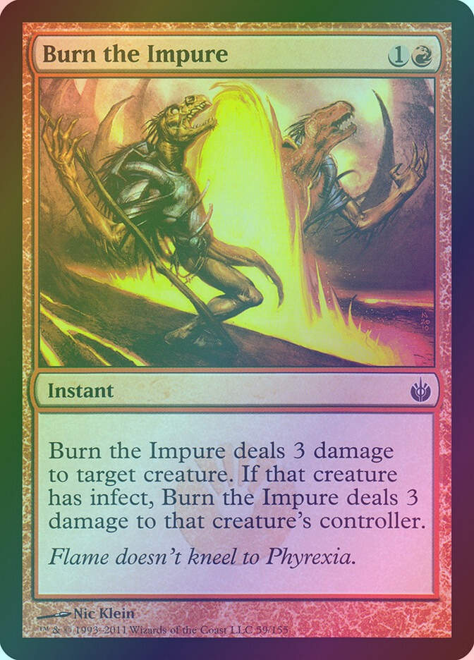 Burn the Impure (MBS) (59) / Foil