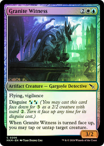 Granite Witness (mkm) (206) / Foil