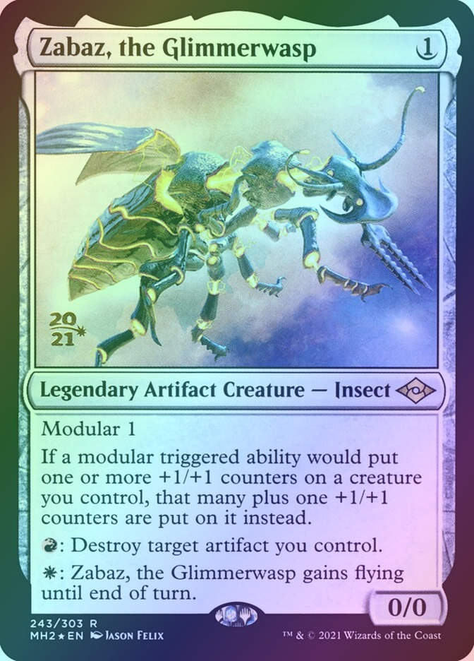 Zabaz, the Glimmerwasp (PMH2) (243s) / Foil