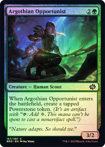 Argothian Opportunist (BRO) / Foil