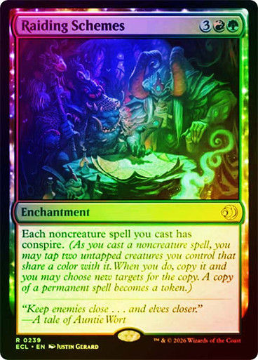 Raiding Schemes (ECL) (239) / Foil