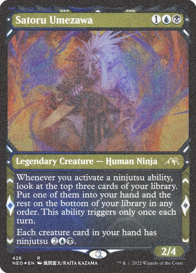 Satoru Umezawa (NEO) (426) / Showcase / Foil Etched