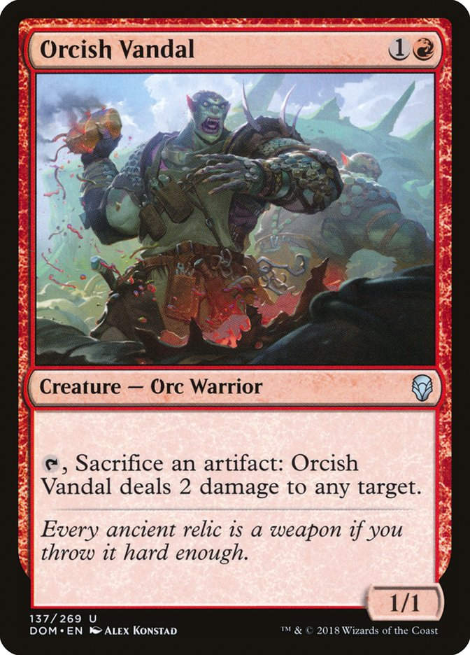 Orcish Vandal (DOM) (137)