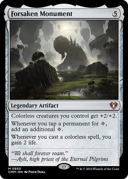 Forsaken Monument (cmm) (Commander Deck)