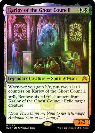 Karlov of the Ghost Council (rvr) (193) / Foil