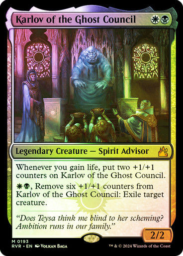 Karlov of the Ghost Council (rvr) (193) / Foil